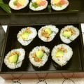 おはなすき's cooksnap of when they made アボガドと納豆の海苔巻き♪.