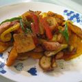 マッハママ's cooksnap of when they made かぼちゃとエリンギのマヨネーズソテー.