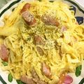 いて子☆'s cooksnap of when they made 生クリームなし☆カルボナーラ.