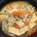 Yumalu2017's cooksnap of when they made 本格的マウルタッシェン (ドイツ風餃子).
