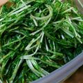 ★ＴＯＭＯ☆'s cooksnap of when they made 水菜のごまあえ★レンジで簡単.