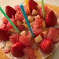 カモガワ's cooksnap of when they made 超簡単！とりあえずレアチーズケーキ？.