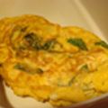 くっくのん's cooksnap of when they made 余ったセロリの葉でオムレツ.
