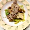 まいちゃと's cooksnap of when they made 厚揚げ、豚とキャベツのオイマヨ炒め.