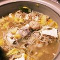 PeckyAyumi's cooksnap of when they made 白だしde鶏団子鍋.