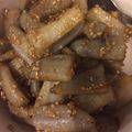 クック2Y94XX☆'s cooksnap of when they made レンコンの甘辛炒め♪サクサク食感♪.