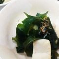じいのすね's cooksnap of when they made 高野豆腐とワカメ煮.