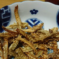 くまねここ's cooksnap of when they made 揚げごぼうの甘辛煮.