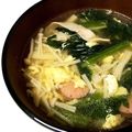 R★Hママ♥'s cooksnap of when they made ほうれん草とえのきの和風スープ♥.