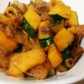 なおみアトキンソン's cooksnap of when they made 男子も喜ぶ☆かぼちゃと豚の炒め物.