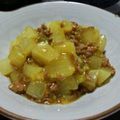 ばく★ちく's cooksnap of when they made コロコロ大根＆白ねぎ☆甘辛カレーそぼろ.