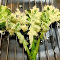 ユルゲン's cooksnap of when they made 【秘密兵器は】菜の花の天ぷら【保冷剤】.