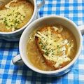 ととろ＆めい's cooksnap of when they made オニオングラタンスープ.