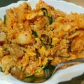 ゼファー姐さん's cooksnap of when they made 豚キムチチャーハン.