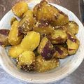 キラキラ0604's cooksnap of when they made 秋 さつまいも を焼いて 簡単 大学いも.