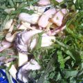 ondy0123's cooksnap of when they made いかの塩辛としめじのパスタ(*´∀｀*).
