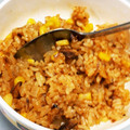 Megumi's cooksnap of when they made さんま蒲焼き缶詰で☆ちょっと洋風な炒飯.
