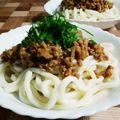 ゆこPIN's cooksnap of when they made 大豆のお肉の肉みそスパゲティ.
