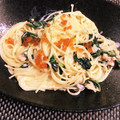 クックYDDAH6☆'s cooksnap of when they made いくらと鮭ときのこのクリームパスタ♡.