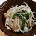 いしまいﾁｬﾝ's cooksnap of when they made ニラ豚もやしチンしてポン酢.