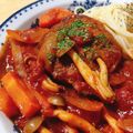 こはる・▽・'s cooksnap of when they made 簡単豪華☆うち風煮込みハンバーグ.