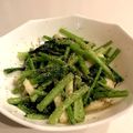 tkiriba's cooksnap of when they made かぶの葉っぱのナムル 簡単 適当.