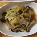 ルルルるか☆'s cooksnap of when they made 白菜としめじのさっと煮.