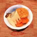 るんしの's cooksnap of when they made レンジで時短*がんもどきと大根の煮物.