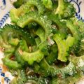 作るの苦手なの's cooksnap of when they made ゴーヤのかつぶしポン酢あえ.