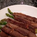 tomicheru's cooksnap of when they made シャキ！！っとお手軽アスパラの牛肉まき.