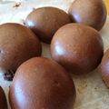 utsutomo19's cooksnap of when they made 大福チョコパン（ＨＢ使用）.