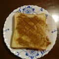 瑠依子's cooksnap of when they made こぼさない＊はちみつ＊トースト.