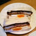 msgnb120's cooksnap of when they made 《変身！》ＴＫＧ→鯵フライライスバーガー.