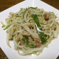 ジョングレ's cooksnap of when they made ❁もやしとピーマンの梅和え❁.