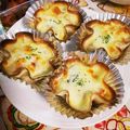 のこのこキッチン's cooksnap of when they made 茄子とツナのタルタルカップPizza♪.