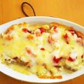 ayakaL7's cooksnap of when they made 材料2つ！ラザニア風絶品ミートグラタン♪.