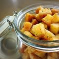 なみちゃん73's cooksnap of when they made 簡単おやつ＊パン耳ラスク&クルトン.
