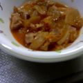 ぶるくけくと's cooksnap of when they made 鶏肉と大根のキムチ煮.