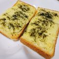 cana226's cooksnap of when they made 青海苔チーズトースト.