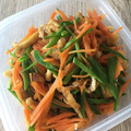 おちゃんぽん's cooksnap of when they made ❁麺つゆで簡単♪人参と絹さやの炒り煮❁.