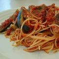 イエローバード's cooksnap of when they made 茄子のバジルとツナのトマトソースパスタ♪.