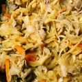 ひなままパンダ's cooksnap of when they made 豚千切り大根煮.