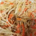 mikamika's cooksnap of when they made レンジで作ろ♪野菜たっぷり春雨ナムル風.