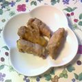 チェックのミニくま's cooksnap of when they made ぽてチーズ肉巻き.
