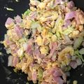 クックCL604H☆'s cooksnap of when they made 白菜とベーコンの玉子炒め.