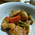 えみだいとまひな's cooksnap of when they made 簡単 鶏ささみとパプリカのオーロラ炒め.