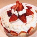 Glutton113's cooksnap of when they made 手作りショートケーキ.