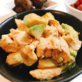 ふぁうchan★'s cooksnap of when they made 和風おつまみ？鶏ささみとアボカドあえ＊＊.