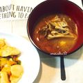 マーシ☆'s cooksnap of when they made 焼いたきのこのお味噌汁.