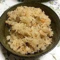 ルナリノ's cooksnap of when they made ＊鶏とごぼうの炊き込みご飯.